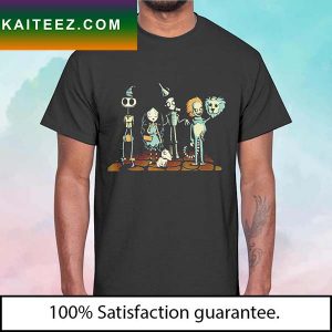 Burtons of Oz Halloween Jack Beetlejuice Corpse bride  T-shirt