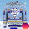 Busch Beer Product Of Usa Logo 3D Christmas Ugly Sweater