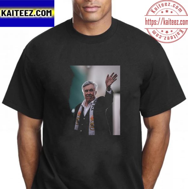 Carlo Ancelotti Is Best Manager Football Vintage T-Shirt