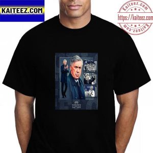 Carlo Ancelotti Is UEFA Mens Coach Of The Year 2021 2022 Vintage T-Shirt