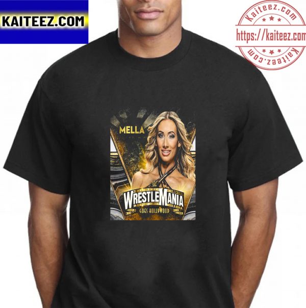 Carmella In WWE WrestleMania Goes Hollywood Vintage T-Shirt
