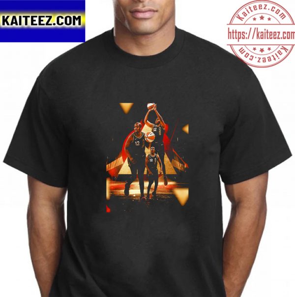 Chelsea Gray In Playoff WNBA Vintage T-Shirt