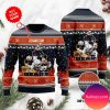 Carolina Panthers Symbol Wearing Santa Claus Hat Ho Ho Ho Custom PersonalizedChristmas Ugly Sweater