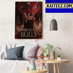 Chicago Bulls x House of The Dragon ArtDecor Poster Canvas