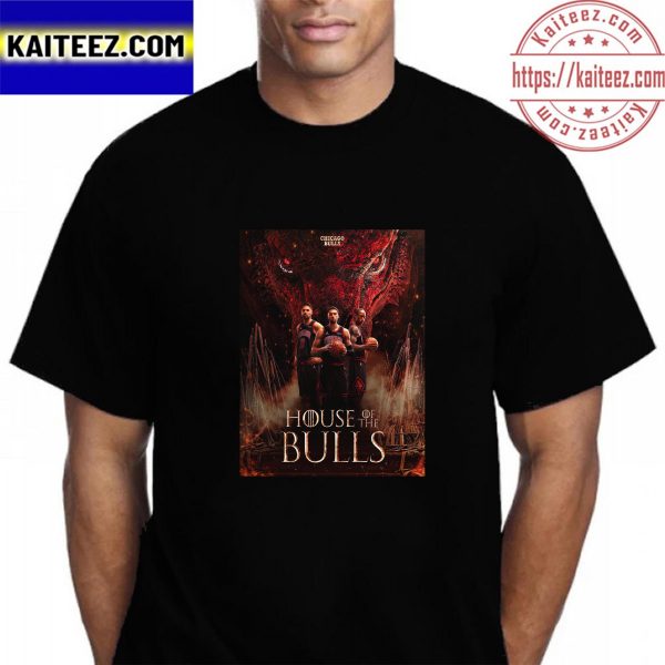 Chicago Bulls x House of The Dragon Vintage T-Shirt