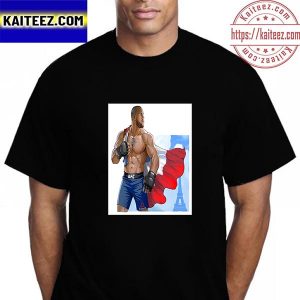 Ciryl Gane in France UFC Fighter New Artwork Vintage T-Shirt