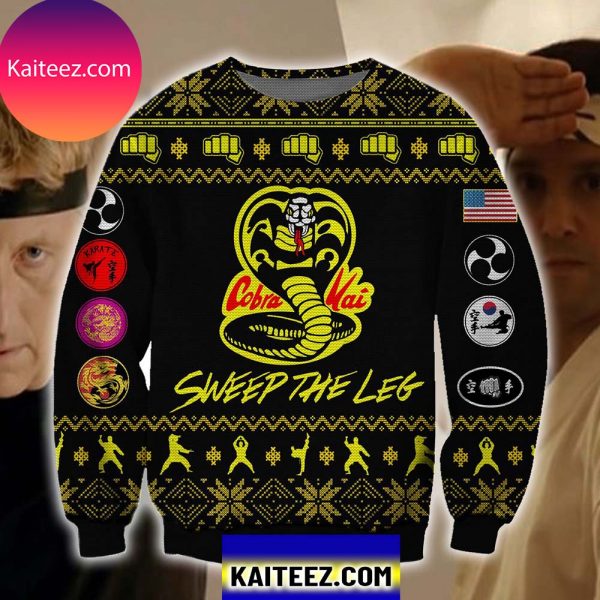 Cobra Kai 3d All Over Printed Christmas Ugly Sweater