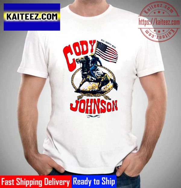 Cody Johnson Real Country Music Vintage T-Shirt