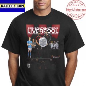 Congratulations Liverpool 2022 Community Shield Winners Classic T-Shirt