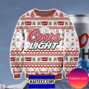 Coors Light 3D Christmas Ugly Sweater