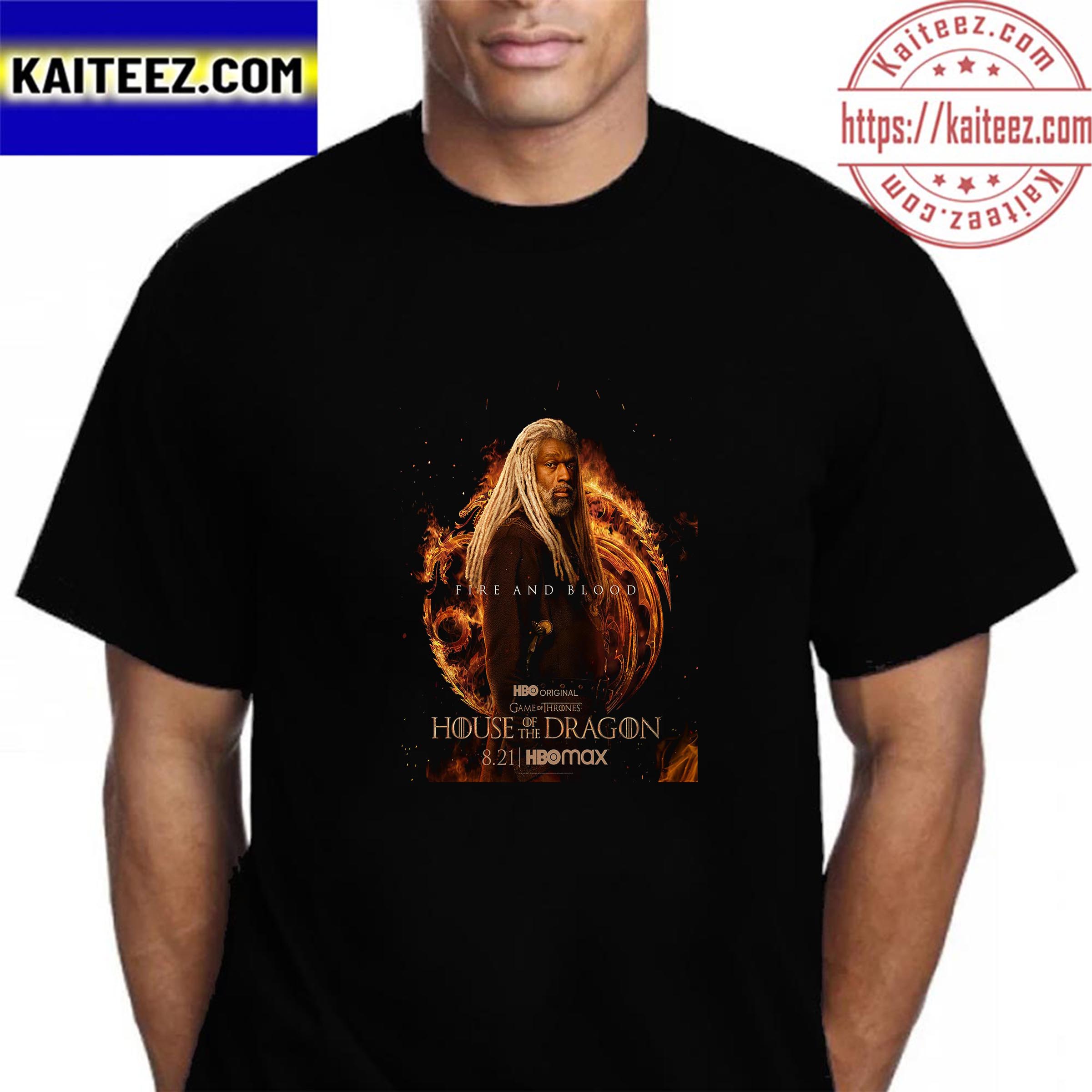 Corlys Velaryon House Of The Dragon Vintage T-Shirt Corlys Velaryon House Of The Dragon Vintage T-Shirt