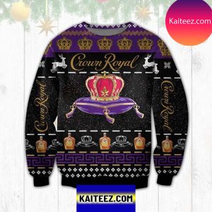 Crown Royal 3D Christmas Ugly Sweater