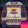 Crown Royal Peach Christmas Ugly Sweater