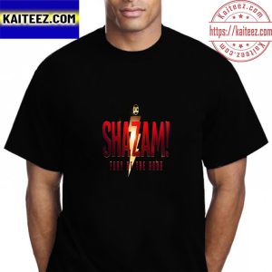 DC Comics Shazam Fury of the Gods Vintage T-Shirt