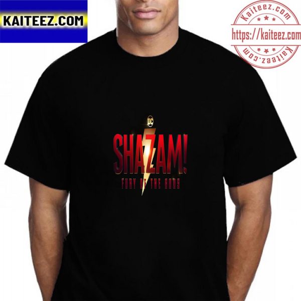 DC Comics Shazam Fury of the Gods Vintage T-Shirt