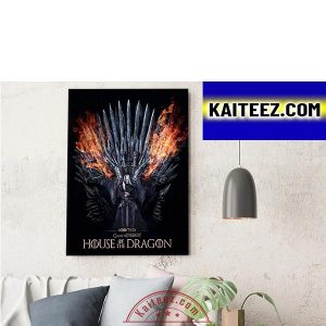 Daemon Targaryen In Game Of Thrones House Of The Dragon ArtDecor Poster Canvas
