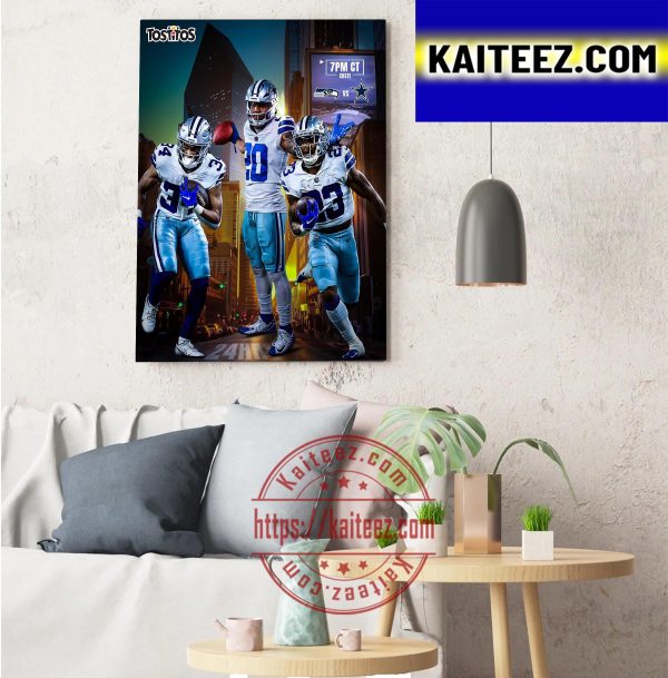 Dallas Cowboys At AT&T Stadium ArtDecor Poster Canvas