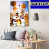 Houston Astros vs Atlanta Braves Rematch Of The 2021 World Series Decorations Poster Canvas