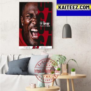 Devin White In The NFL Top 100 Players Of 2022 Art Decor Poster Canvas