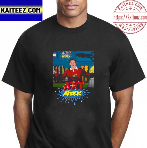 Disney Art Attack With Jim Carrey Vintage T-Shirt