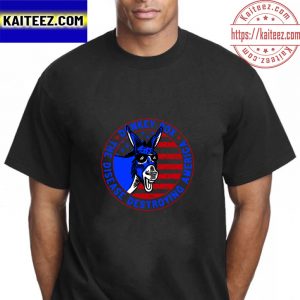 Donkey Pox The Disease Destroying America Vintage T-Shirt