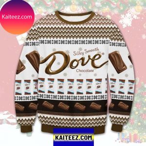 Dove Silky Smooth Chocolate 3D Christmas Ugly Sweater