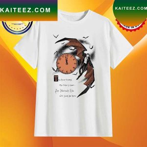 Dracula Awaiting Halloween O’clock T-Shirt