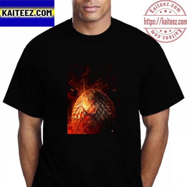 Dragon Egg On HBO Max House Of The Dragon Vintage T-Shirt