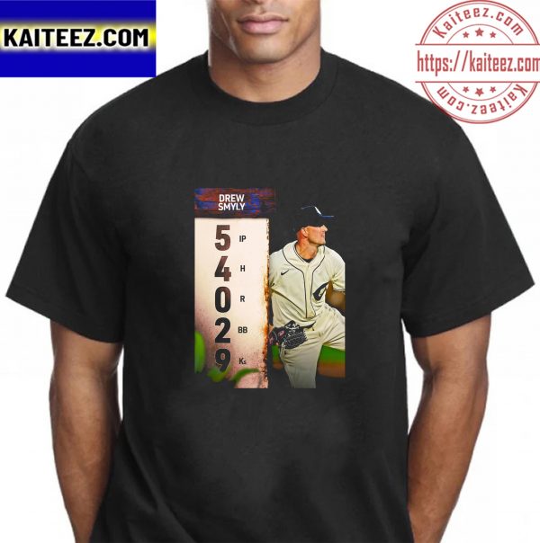Drew Smyly In MLB At Field Of Dreams Vintage T-Shirt