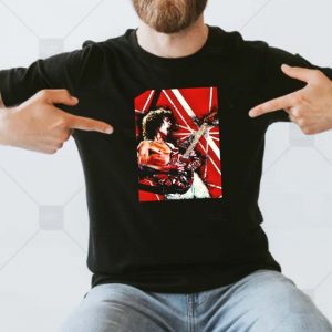 Eddie Van Halen Guitar T- Shirt