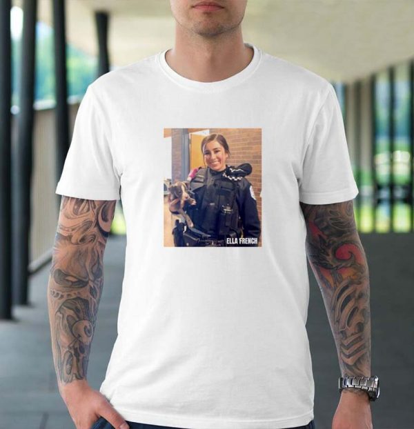 Ellafrenchh Police And Dog T-shirt