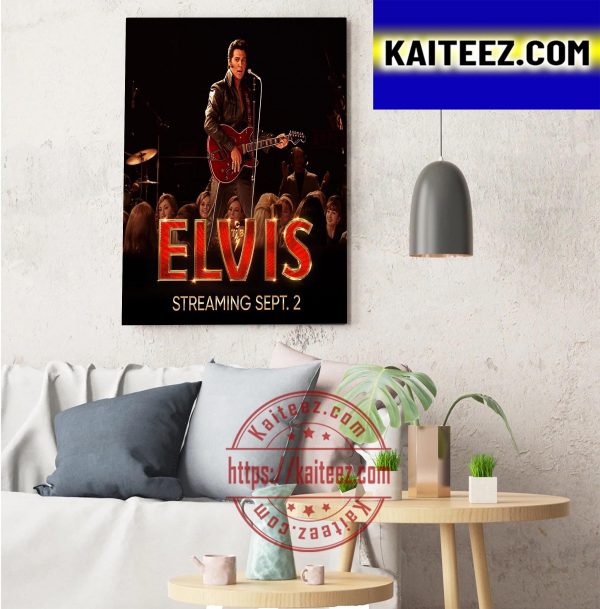 Elvis On HBO Max On September 2 ArtDecor Poster Canvas
