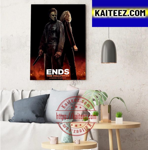 Ends This Halloween New Poster Movie Decorations Poster Canvas