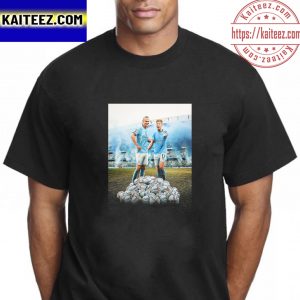 Erling Haaland vs Kevin De Bruyne Is Goal Of Premier League Gifts T-Shirt