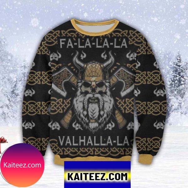 Fa-la-la-la Viking 3d All Over Print  Christmas Ugly Sweater