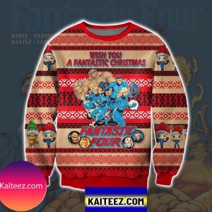 Fantastic Four Christmas Ugly Sweater