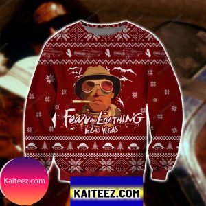 Fear And Loathing In Lvs Knitting Pattern 3d Print Christmas Ugly Sweater