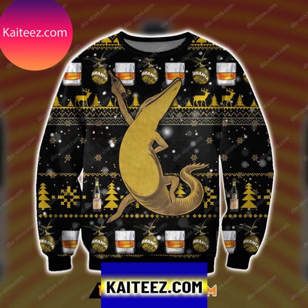 Fernet-branca Beer Knitting Pattern 3d All Over Print Christmas Ugly Sweater