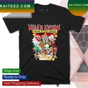 Film 1980s Killer Klowns Horror Collector Halloween T-shirt
