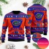 Florida Gators Custom Name &amp Number Personalized Christmas Ugly Sweater