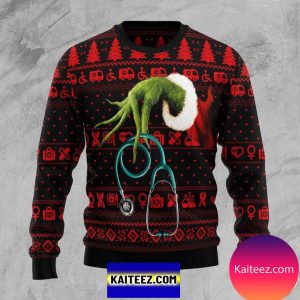 For Nurse How Grinch Stole The Christmas For Unisex Christmas Ugly Sweater