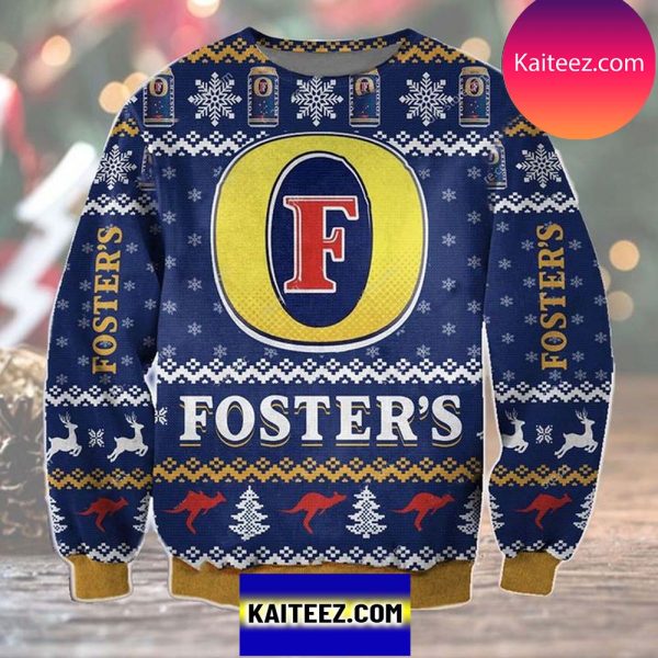 Foster’s Beer Christmas Ugly Sweater