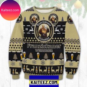 Franziskaner Weissbier 3D Christmas Ugly Sweater