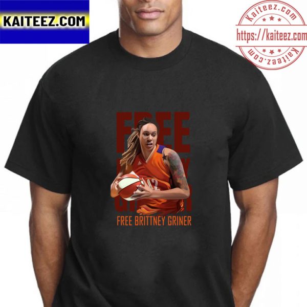 Free Brittney Griner Vintage t-Shirt