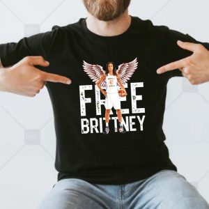 Free Brittney Griner Wings T- Shirt