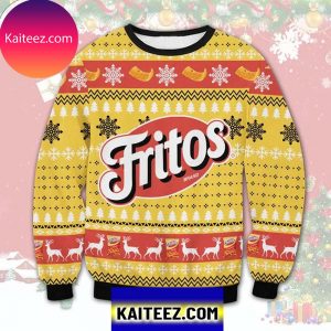 Fritos Chips 3D Christmas Ugly Sweater