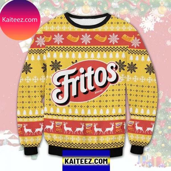 Fritos Chips 3D Christmas Ugly Sweater