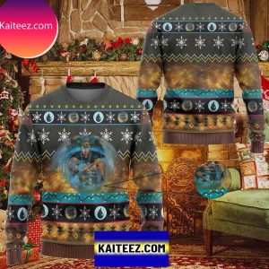 Game MTG Magic The Gathering Force Of Will Wool Ugly Sweater