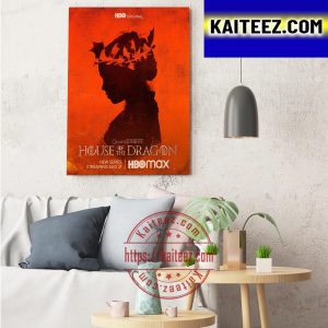 Game Of Thrones House Of The Dragon On HBO Max ArtDecor Poster Canvas