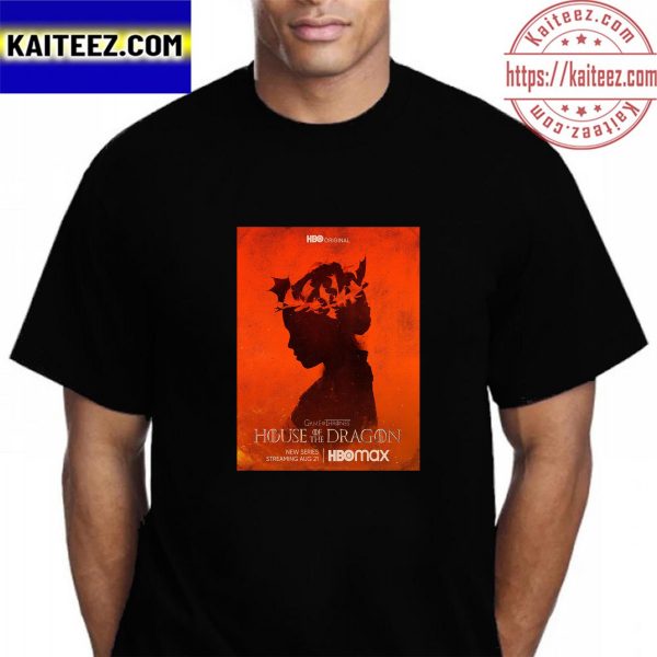 Game Of Thrones House Of The Dragon On HBO Max Vintage T-Shirt